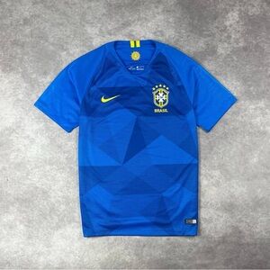 [230] Nike Brazil National Team 2018/2019 Soccer Jersey Men’s Sz M
